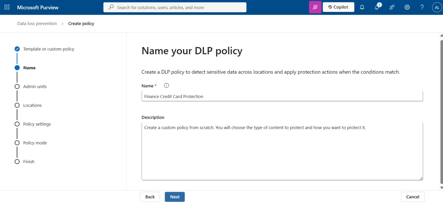 Name the Policy