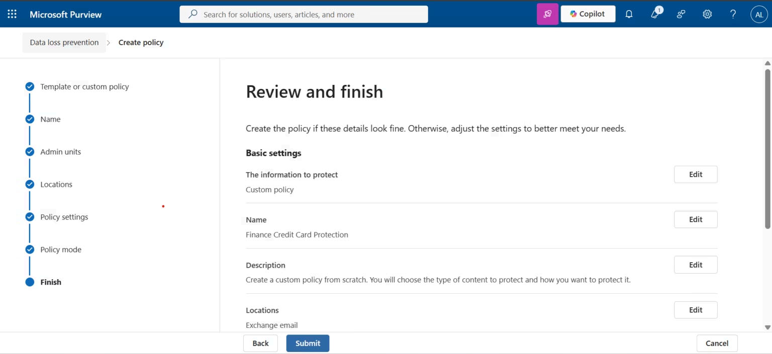 Policies List