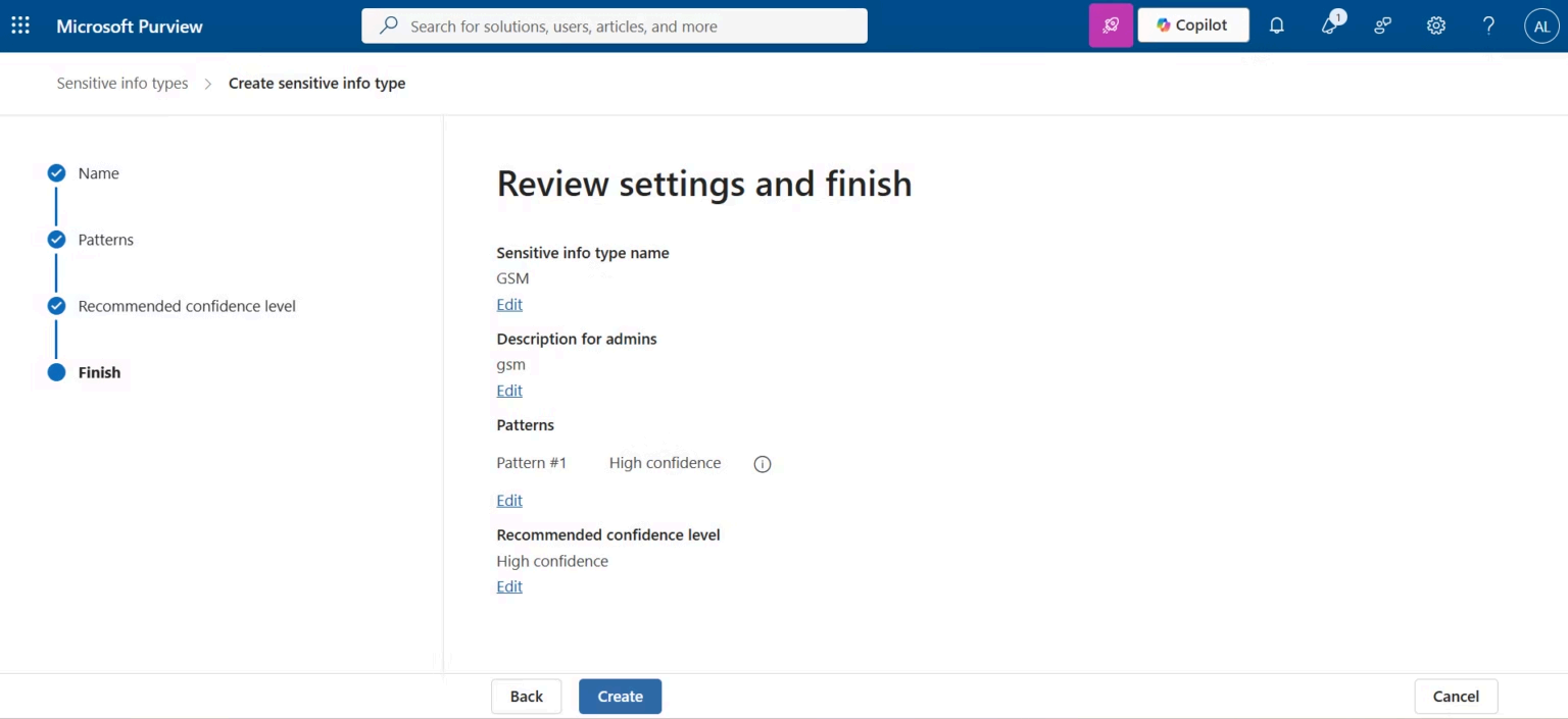 Review & Create