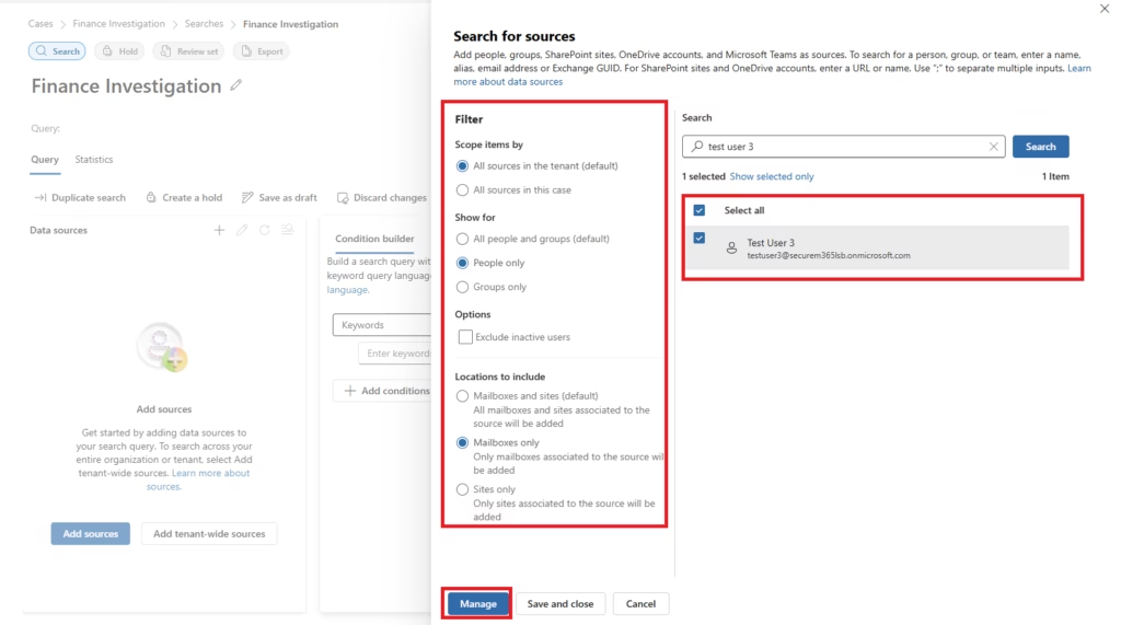 Data Source Selection