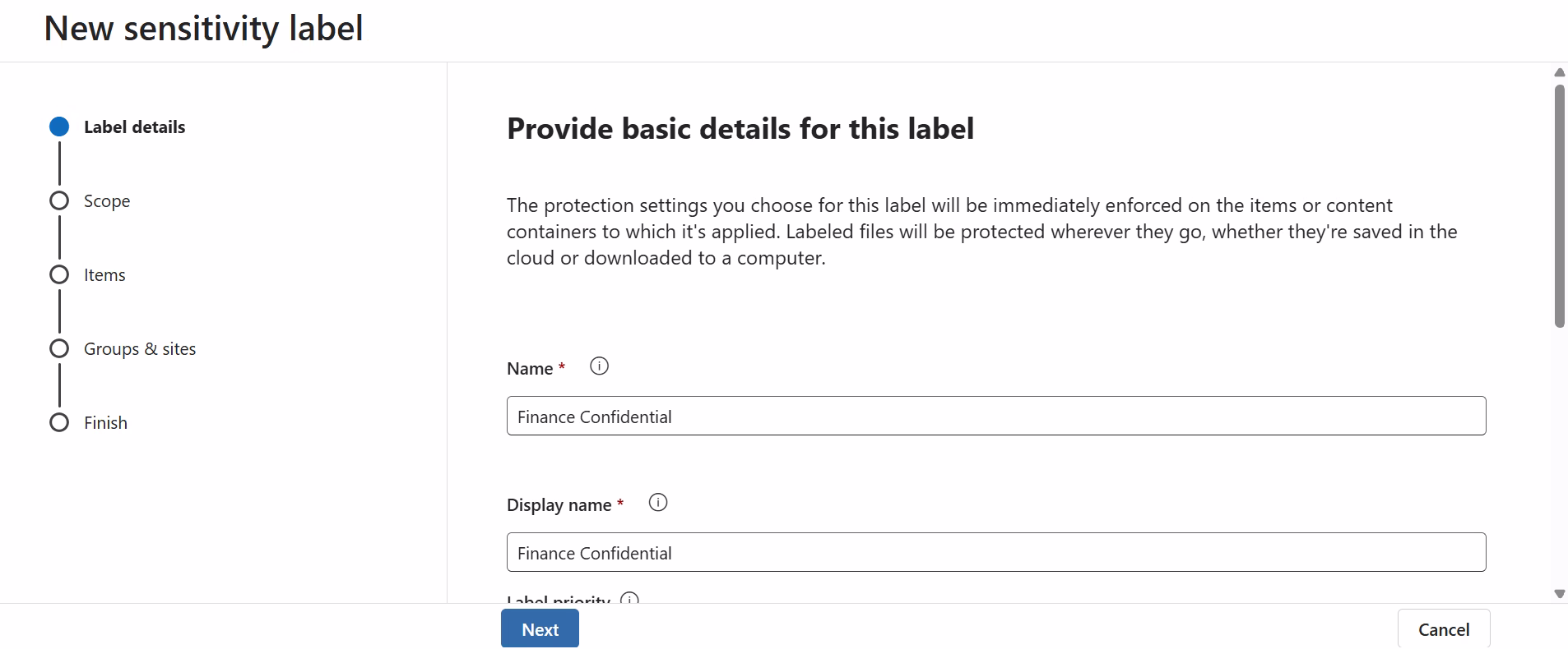Auto-Label Scope